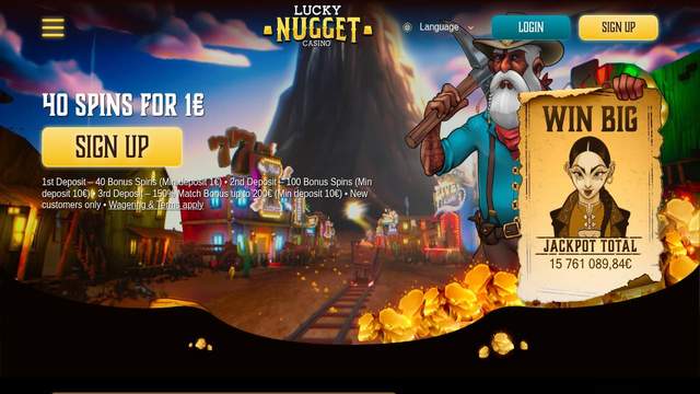 Lucky Nugget Casino casino screenshot